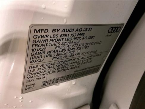 Used 2022 Audi SQ8 Prestige image 35