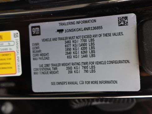 Used 2022 Chevrolet Suburban High Country image 47