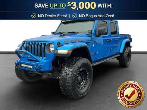 Used 2021 Jeep Gladiator Rubicon w/ Trailer Tow Package AWD/4WD image 1
