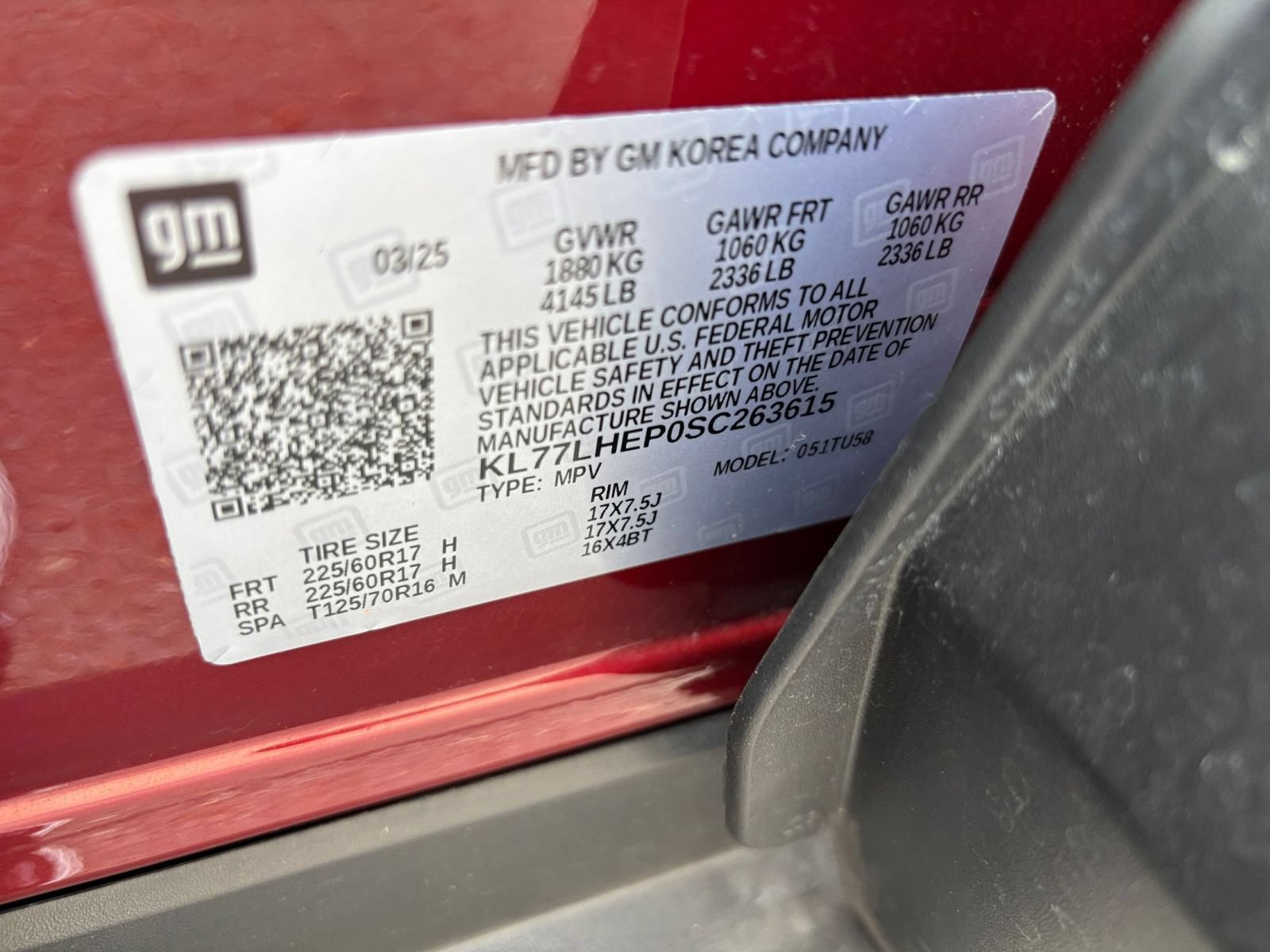 Used 2025 Chevrolet Trax LT w/ LT Convenience Package FWD image 27