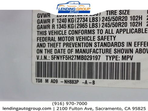 Used 2021 Honda Pilot Special Edition image 27