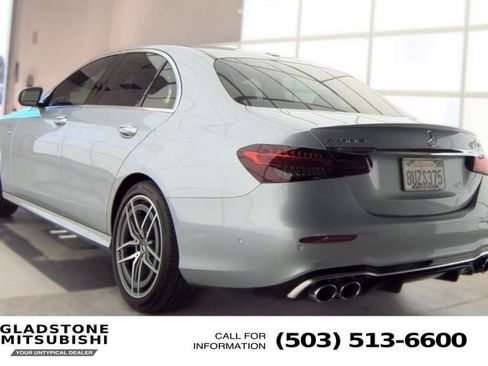 Used 2021 Mercedes-Benz E 53 AMG 4MATIC Sedan w/ Driver Assistance Package image 4