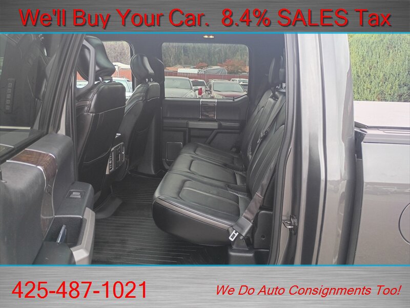 Used 2015 Ford F150 Platinum w/ Equipment Group 701A Luxury AWD/4WD image 20