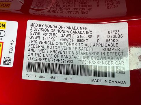 Used 2023 Honda Civic EX image 26