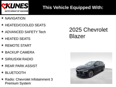 Used 2025 Chevrolet Blazer RS AWD/4WD image 3