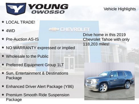 Used 2019 Chevrolet Tahoe LT image 8