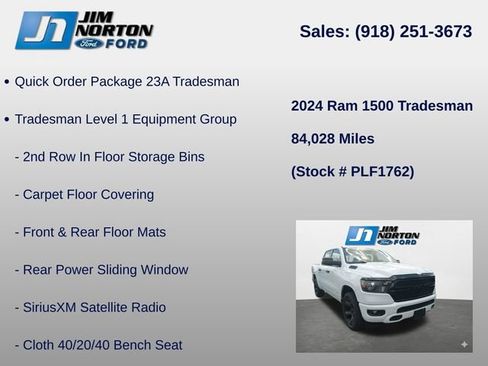 Used 2024 RAM 1500 Tradesman w/ Night Edition AWD/4WD image 8