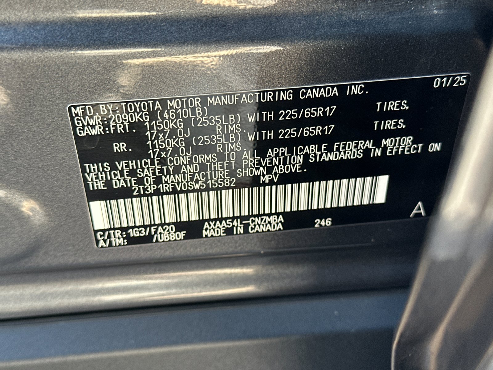 Used 2025 Toyota RAV4 XLE AWD/4WD image 26