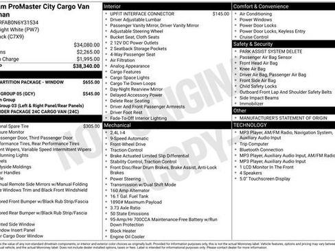Used 2022 RAM ProMaster City Tradesman FWD image 30