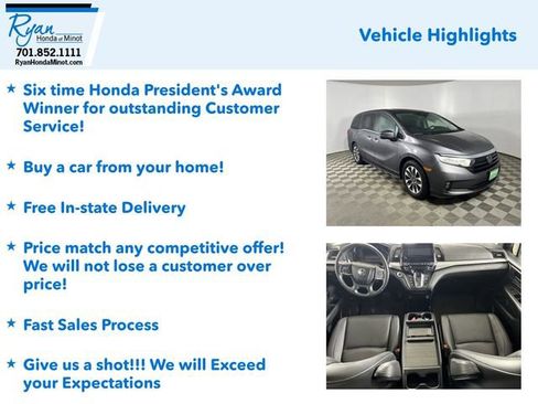 Used 2024 Honda Odyssey EX-L image 4