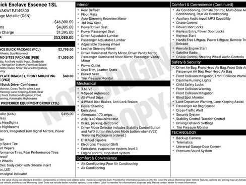 Used 2023 Buick Enclave Essence w/ Experience Buick Package image 11