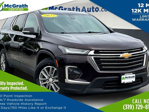 Used 2022 Chevrolet Traverse LT AWD/4WD image 1