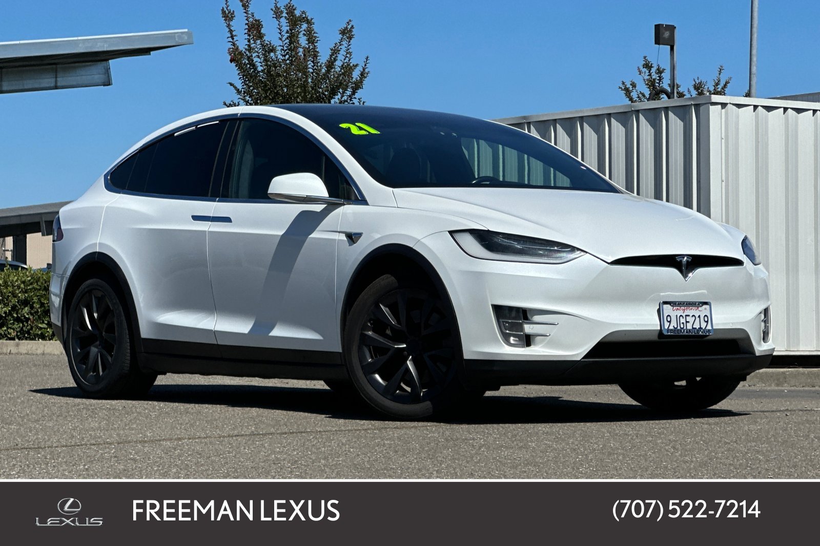 Used 2021 Tesla Model X Long Range AWD/4WD image 1