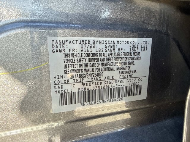 Used 2022 Nissan Sentra SV w/ SV Premium Package FWD image 30