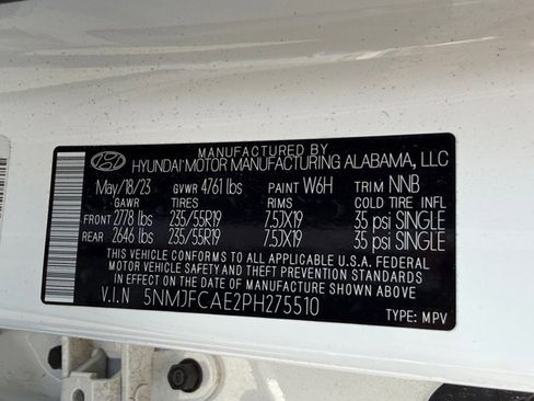 Used 2023 Hyundai Tucson SEL w/ Convenience Package AWD/4WD image 40
