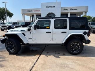 Used 2023 Jeep Wrangler Unlimited Rubicon 4xe w/ Steel Bumper Group AWD/4WD video 1