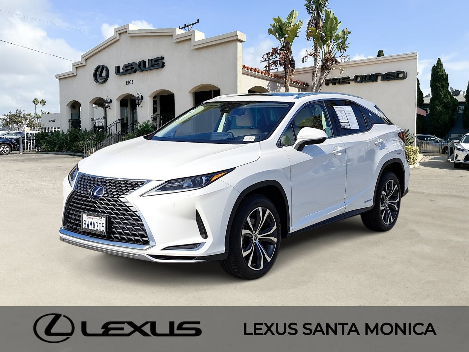 Used 2021 Lexus RX 450h AWD w/ Premium Package image 1