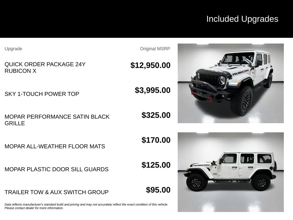 Used 2024 Jeep Wrangler Unlimited Rubicon AWD/4WD image 7