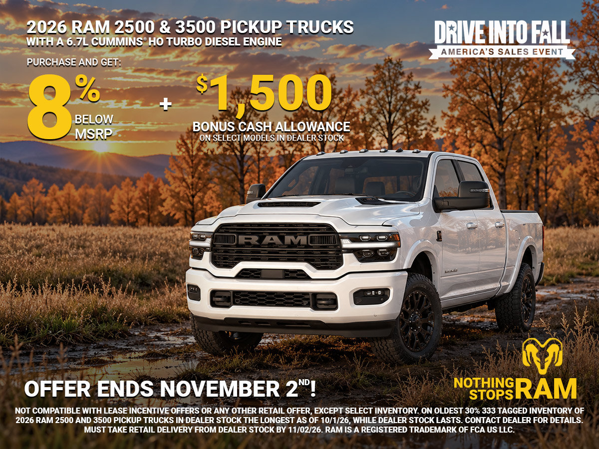 New 2026 RAM 3500 Big Horn AWD/4WD image 3