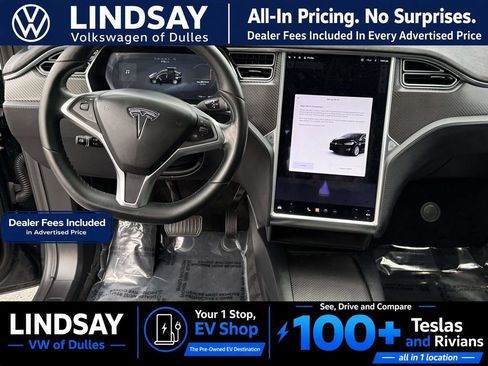 Used 2017 Tesla Model X 75D AWD/4WD image 11