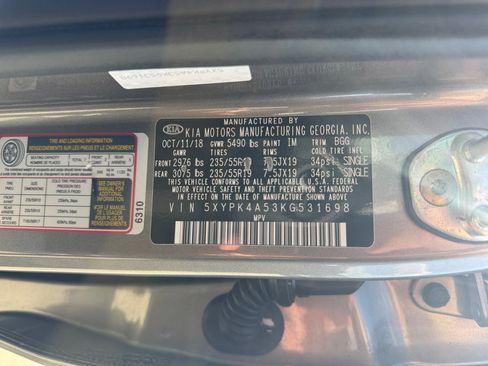 Used 2019 Kia Sorento SX FWD image 39