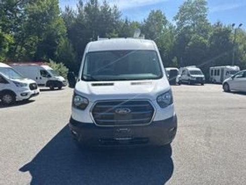 Used 2022 Ford E-Transit Medium Roof w/ Load Area Protection Package RWD image 2