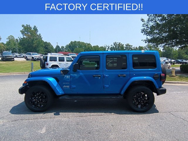 Certified 2021 Jeep Wrangler Unlimited Sahara w/ Cold Weather Group AWD/4WD image 2