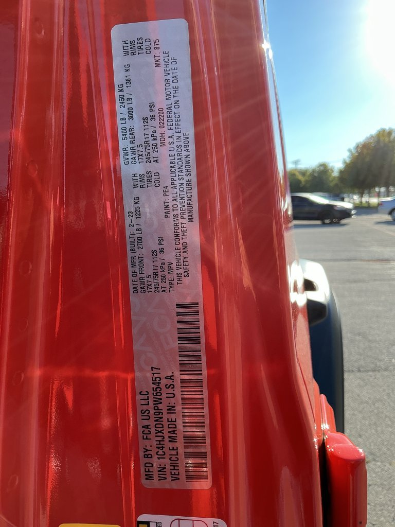 Certified 2023 Jeep Wrangler Unlimited Sport AWD/4WD image 31
