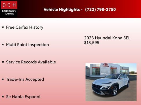 Used 2023 Hyundai Kona SEL image 4