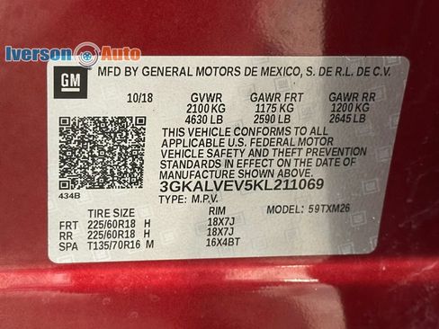 Used 2019 GMC Terrain SLT AWD/4WD image 13