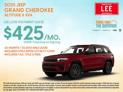 New 2025 Jeep Grand Cherokee Altitude