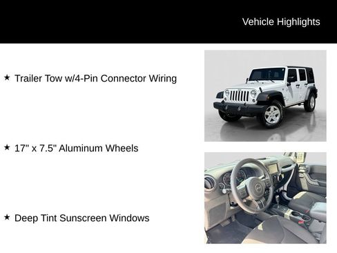 Used 2016 Jeep Wrangler Unlimited Sport w/ Quick Order Package 24S AWD/4WD image 31