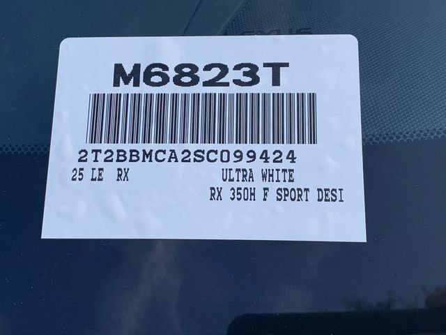 Used 2025 Lexus RX 350h w/ Convenience Package AWD/4WD image 47