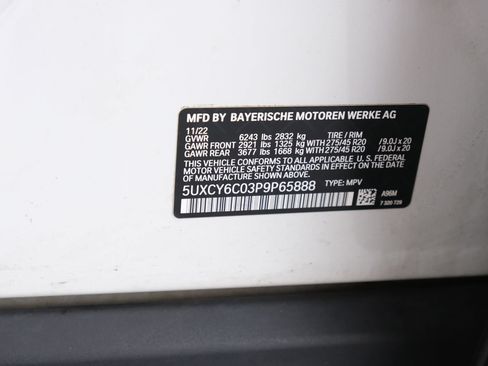 Used 2023 BMW X6 xDrive40i w/ Premium Package AWD/4WD image 33