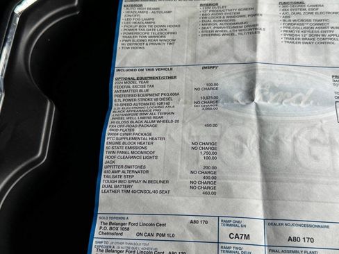 Used 2024 Ford F250 Lariat w/ Black Appearance Package image 45