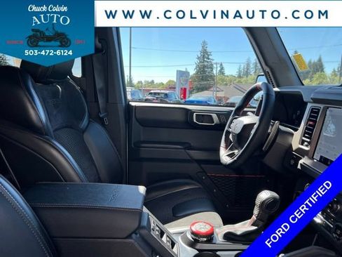 Certified 2024 Ford Bronco Raptor w/ Interior Carbon Fiber Pack 6 AWD/4WD image 27