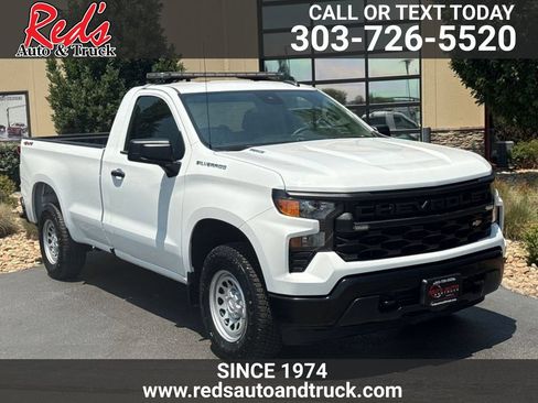 Used 2025 Chevrolet Silverado 1500 W/T w/ WT Value Package AWD/4WD image 1