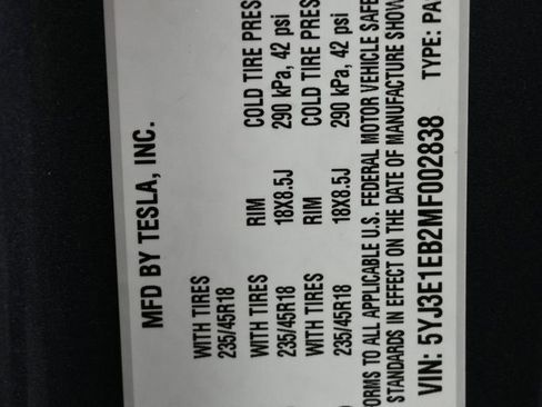 Used 2021 Tesla Model 3 Long Range image 44