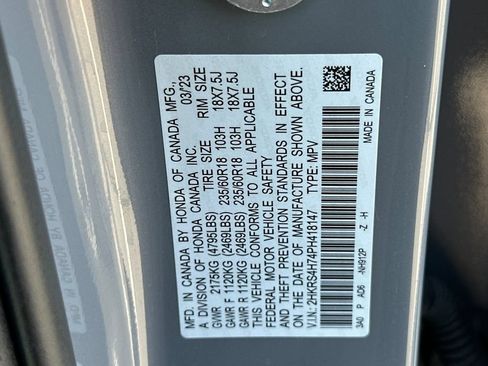 Certified 2023 Honda CR-V EX-L image 35