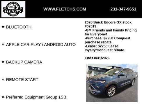 New 2026 Buick Encore GX Preferred w/ Comfort Package AWD/4WD image 2