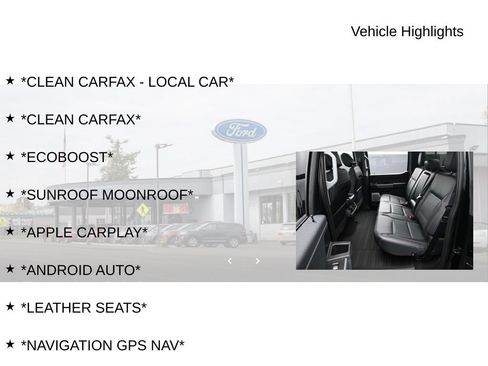 Used 2023 Ford F150 Lariat w/ Equipment Group 502A High AWD/4WD image 19