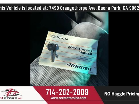 Used 2002 Toyota 4Runner SR5 image 28