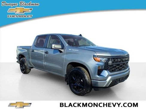 New 2026 Chevrolet Silverado 1500 Custom w/ Turbomax Blackout Package image 1