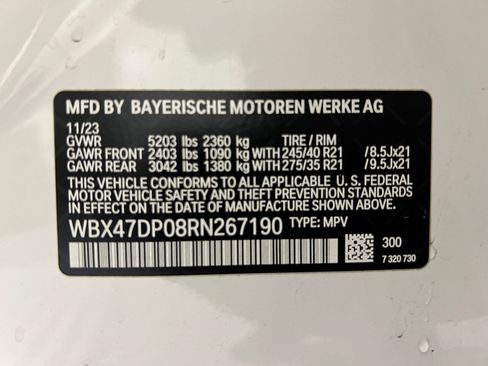 Certified 2024 BMW X3 sDrive30i w/ Convenience Package w/ZPA image 21