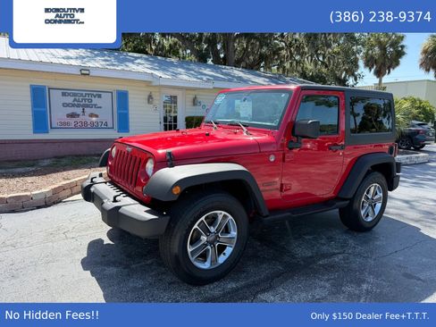 Used 2014 Jeep Wrangler Sport w/ Trailer Tow Group AWD/4WD image 1