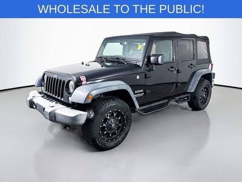 Used 2016 Jeep Wrangler Unlimited Sport w/ Quick Order Package 24S AWD/4WD image 1