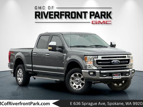 Used 2021 Ford F250 Lariat w/ Chrome Package image 1