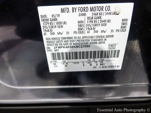 Used 2019 Ford Edge Titanium w/ Equipment Group 301A image 37