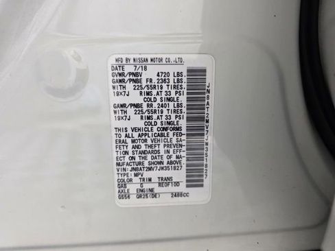 Used 2018 Nissan Rogue SL w/ Premium Package AWD/4WD image 38
