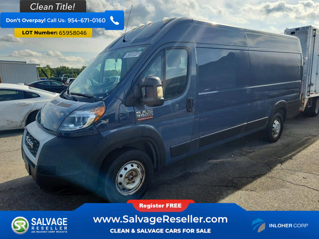 Used 2020 RAM ProMaster 3500 FWD image 1
